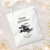 ハロウィーン魔女 フェイバーバッグ (クリップ留めされた状態)