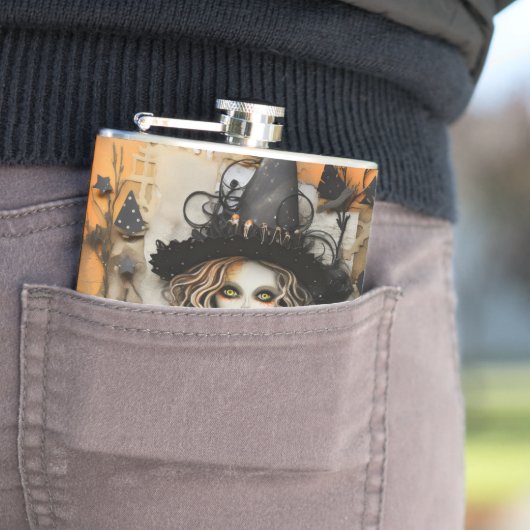 ハロウィーン魔女 フラスク (インサイチュ)