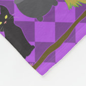 ハロウィーン魔女 フリースブランケット (角)