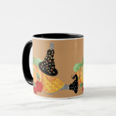 ハロウィーン魔女 マグカップ (正面左)