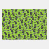 ハロウィーン魔女 ラッピングペーパーシート (正面2)