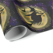 ハロウィーン魔女 ラッピングペーパー (ロールコーナー)