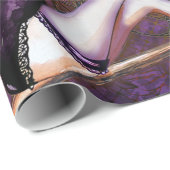 ハロウィーン魔女 ラッピングペーパー (ロールコーナー)