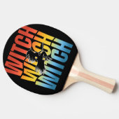 ハロウィーン魔女 卓球ラケット (横)