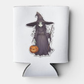 ハロウィーン魔女 缶クーラー (正面)