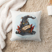 ハロウィーン魔法ウィッチハット装飾用クッション クッション (ブランケット)