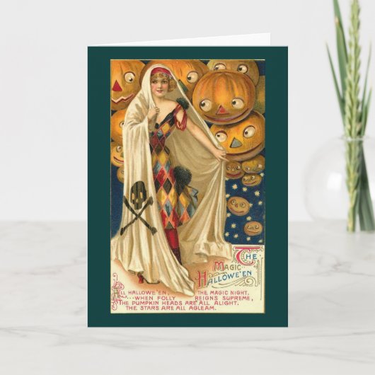 ハロウィーン魔法 カード (正面)