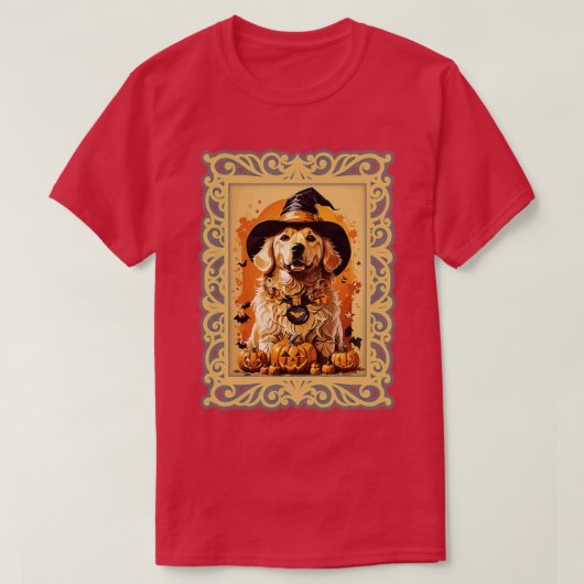 ハロウィーン黄金の退職者 Tシャツ (デザイン正面)
