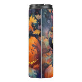 ハロウィーン黒猫カボチャ怖い タンブラー (裏面)