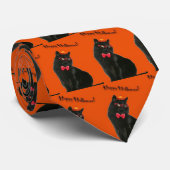 ハロウィーン黒猫ネクタイ ネクタイ (ロール)