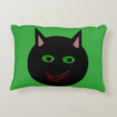 ハロウィーン黒猫枕 アクセントクッション (裏面)