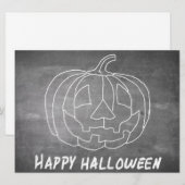 ハロウィーン1の黒板の外観のためのカボチャ (正面/裏面)