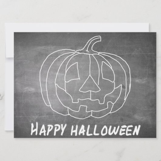 ハロウィーン1の黒板の外観のためのカボチャ (正面)