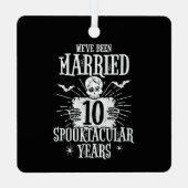 ハロウィーン10周年結婚記念 メタルオーナメント (裏面)