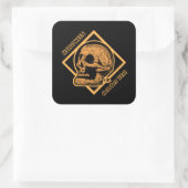 ハロウィーン10月31日 スクエアシール (バッグ)