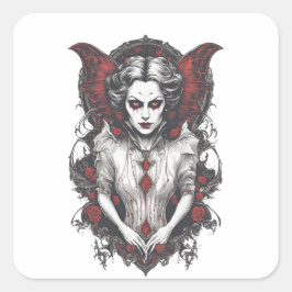 ハロウィーン13吸血鬼、怖い怪物、 スクエアシール