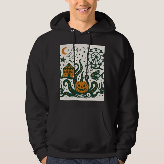 ハロウィーン1 パーカ (正面)