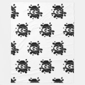 ハロウィーン1 フリースブランケット (正面)