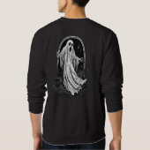 ハロウィーン2の精神、愛らしいスポック、おもしろい スウェットシャツ (裏面)