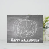 ハロウィーン2の黒板の外観のためのカボチャ (スタンド正面)