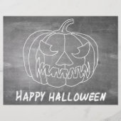 ハロウィーン2の黒板の外観のためのカボチャ (正面)