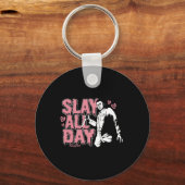ハロウィーン2バレンタインの日マイケル・マイヤーズSlay All キーホルダー (正面)