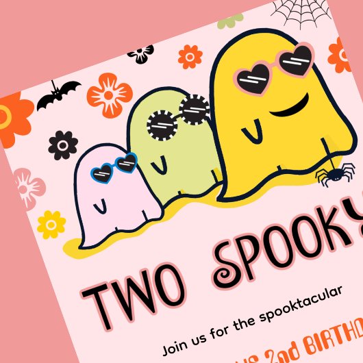 ハロウィーン2回目の誕生日招待状不気味2 招待状