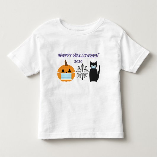 ハロウィーン2020 トドラーTシャツ (正面)