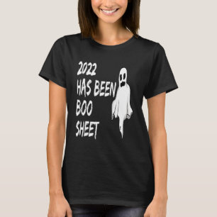 ハロウィーン2022幽霊2022はBoo Sheet Cosである Tシャツ