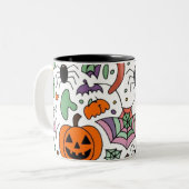 ハロウィーン2024 ツートーンマグカップ (正面左)