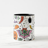 ハロウィーン2024 ツートーンマグカップ (中央)