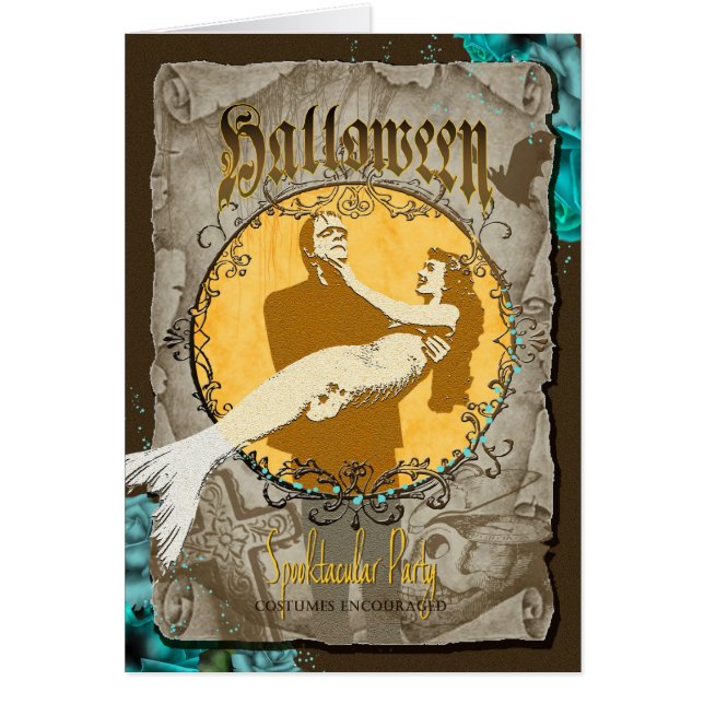 ハロウィーン2 – グリーティングカード (正面)