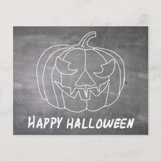 ハロウィーン3の黒板の外観のためのカボチャ (正面)