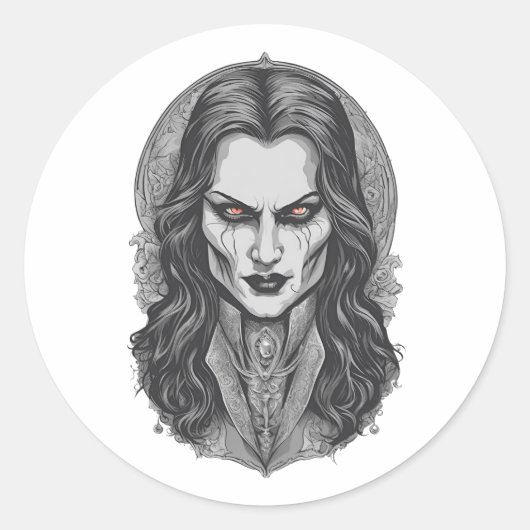 ハロウィーン3ヴァンパイア，ホラー，恐ろしいヴァンパイア， t ラウンドシール (正面)