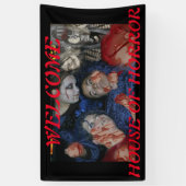 ハロウィーン3' x 5'バナー 横断幕 (縦)