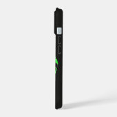 ハロウィーン3Dキャンディ幽霊 iPhone 15ケース (左側面)