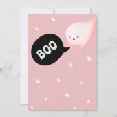 ハロウィーン3rdバースデーガールスリースピリット 招待状 (裏面)