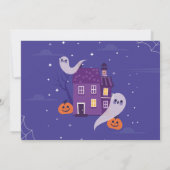 ハロウィーン3rd幽霊スリーハウスパーティー写真 招待状 (裏面)