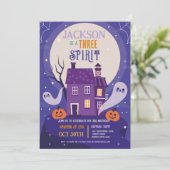 ハロウィーン3rd幽霊スリーハウス幽霊のよく出るパーティー 招待状 (スタンド正面)