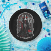 ハロウィーン4吸血鬼,おもしろい,怖い怪物,恐怖, ペーパープレート (パーティー)