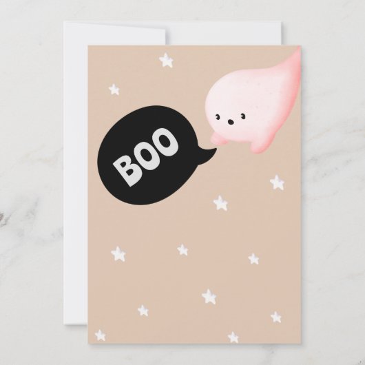 ハロウィーン4thバースデーフォーエバー不気味招待状 招待状 (裏面)