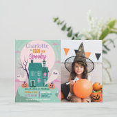 ハロウィーン4thパーティーフォト幽霊ハウス幽霊のよく出る 招待状 (スタンド正面)