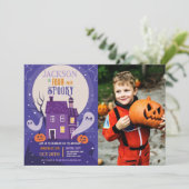 ハロウィーン4TH幽霊フォーハウスパーティー写真4 招待状 (スタンド正面)