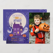 ハロウィーン4TH幽霊フォーハウスパーティー写真4 招待状 (正面/裏面)