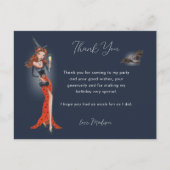 ハロウィーン50歳の誕生日パーティーありがとう ポストカード (正面)