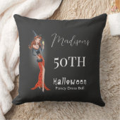 ハロウィーン50歳の誕生日パーティー クッション (ブランケット)