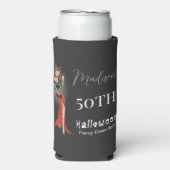 ハロウィーン50th女性の誕生日パーティー スリム缶クーラー (Seltzer正面)