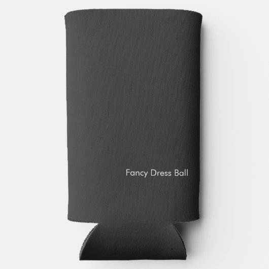 ハロウィーン50th女性の誕生日パーティー スリム缶クーラー (裏面)