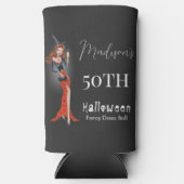 ハロウィーン50th女性の誕生日パーティー スリム缶クーラー (正面)