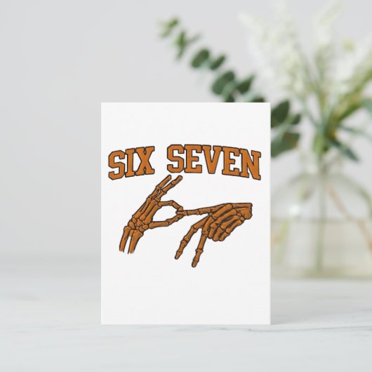 ハロウィーン6セブンミーム手話67 Mason 案内ポストカード (スタンド正面)